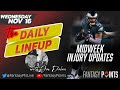 Week 11 Injury Updates | The Daily Lineup: 11/16/2022