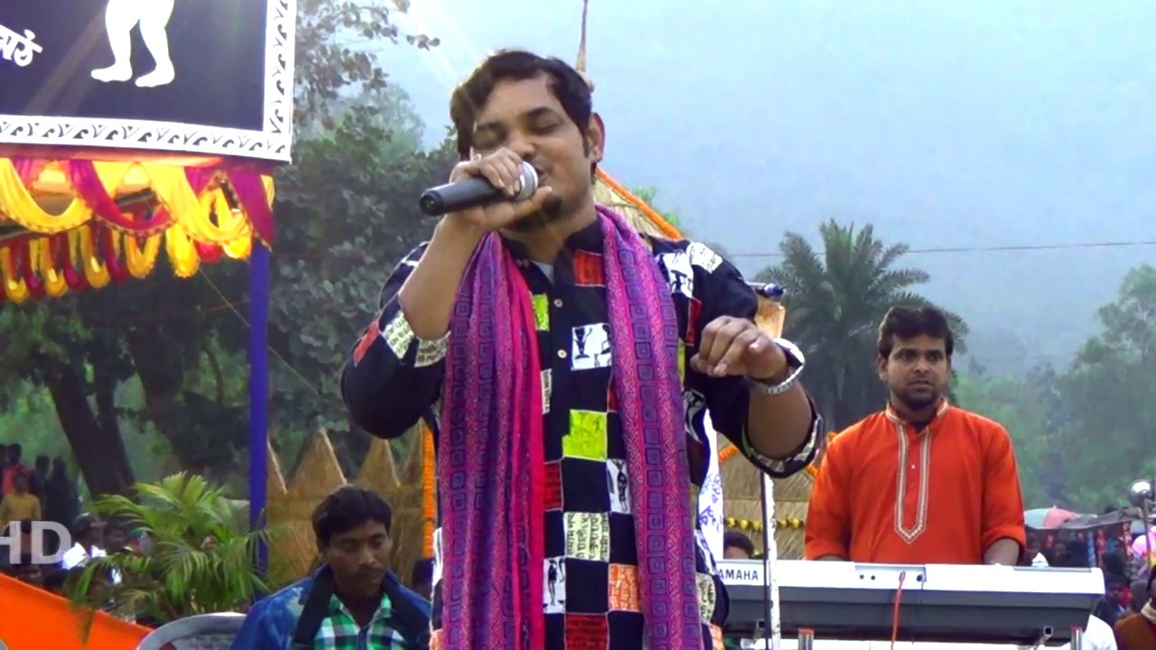 New santali Revaluation Singer Rathin kisku Stage prog