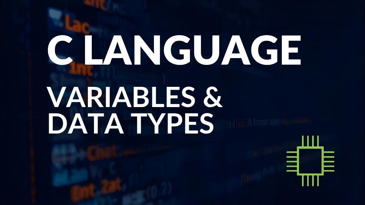 C Language Variables & Data Types Explained in Telugu (with Format ...