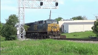 CSX 41 leads Empty Coal Train EB at Covington, KY