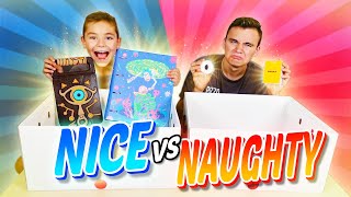 NAUGHTY vs. NICE Back To School Challenge !!! (Ne Jamais Choisir la Mauvaise Fourniture Scolaire !)