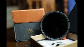 K&F Concept Variable Adjustable ND Filter ND2-ND400 (1-9 Stops)