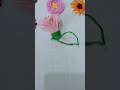 Day-9 (15 day flower embroidery series 🪡🌸) #support #embroidery #viralshort #handembroidery