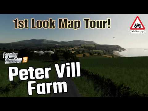 Peter Vill Farm Fs19 Peter Vill Farm, 1St Look Map Tour! New Map! Farming Simulator 19, Ps4, New  To Console! - Youtube