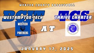 High School Basketball BCIT Westampton Panthers Boys at Thrive Charter School Titans 25