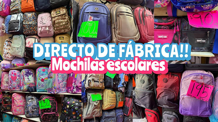 Lo mas BARATO de Mochilas ESCOLARES 🎒 Precios  DIRECTOS de fábrica 🏭 Cerca del ZÓCALO