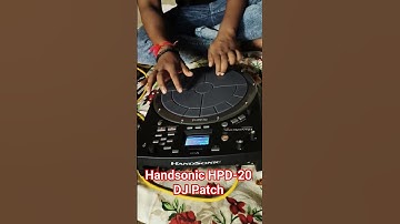 Handsonic HPD-20 DJ Patch #sidhupercussionist  #dj #handsonic #hpd20 #roland