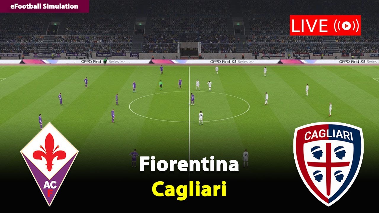 🔴In Diretta- Fiorentina vs Cagliari | Serie A 2025/26 | eFootball PES21 Simulation