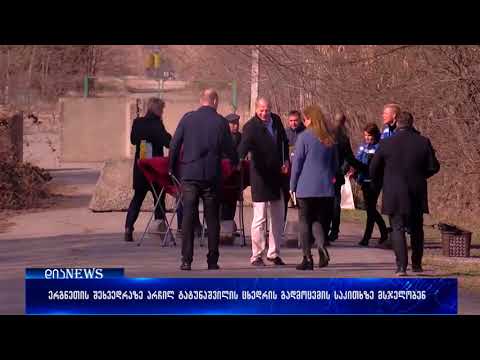 ერგნეთის შეხვედრაზე არჩილ ტატუნაშვილის ცხედრის გადმოცემის საკითხზე მსჯელობენ 01.03.2018