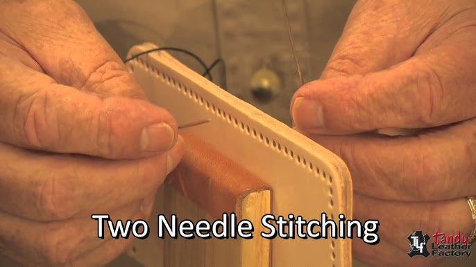 2 Prong Lacing Needle - Maverick Leather Company