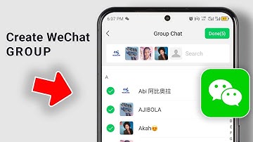 👥 How to Create a Group on WeChat
