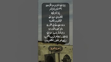 سورة التوبة الآية ١١١ بصوت الشيخ محمد صديق المنشاوي
