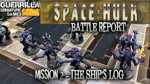 #TBT Space Hulk (1989) Battle Report - Deathwing: Mission 2