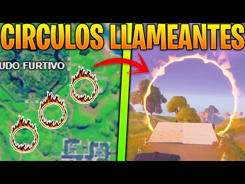 Vídeo: Ubicación De Los Aros En Llamas De Fortnite: Explicación De Los Aros En Llamas Más Fáciles De Encontrar Con Un Cañón