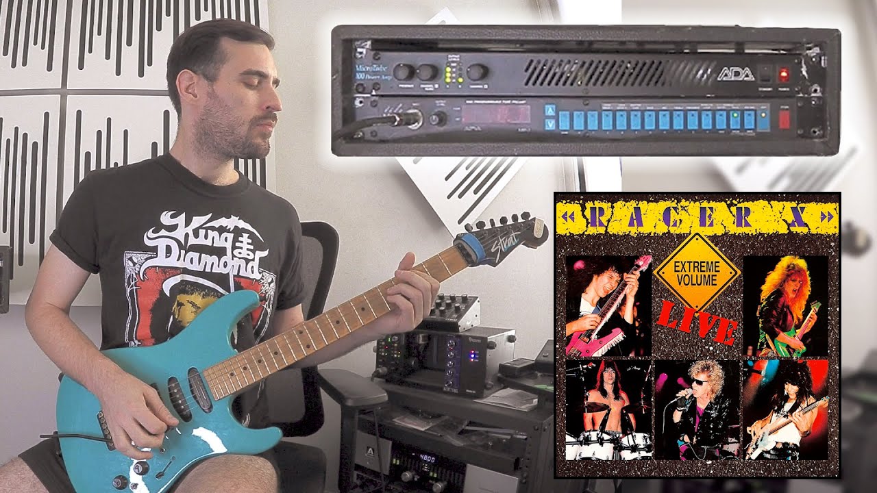 Full ADA Rack Rig (MP-1/MT-100) Paul Gilbert/Racer X Tone Test - YouTube
