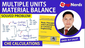 MULTIPLE UNITS MATERIAL BALANCE | TAGALOG | CHEMICAL ENGINEERING CALCULATIONS | SOLVED PROBLEM 02