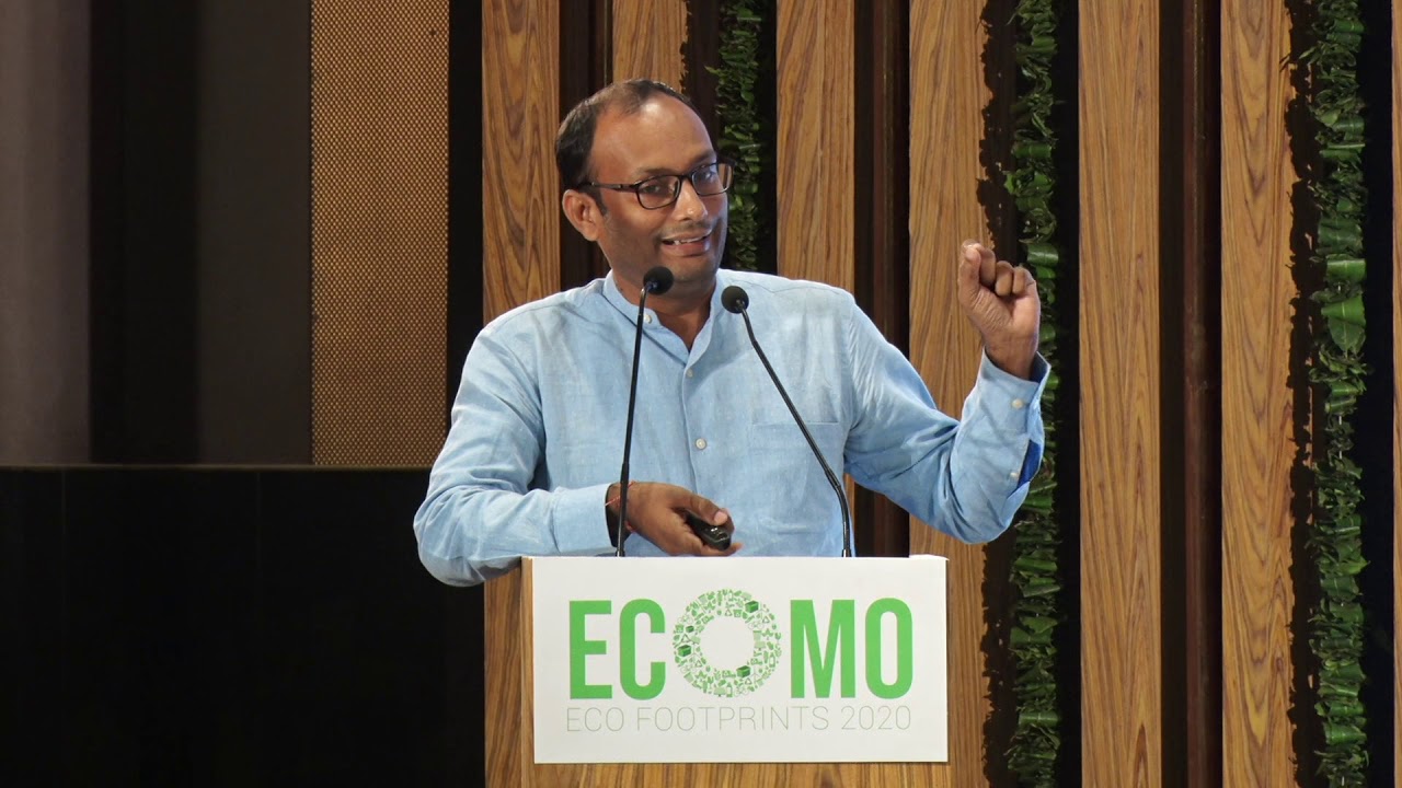 Green Yatra Founder Pradeep Treepathi Speech at EcoMo 2019