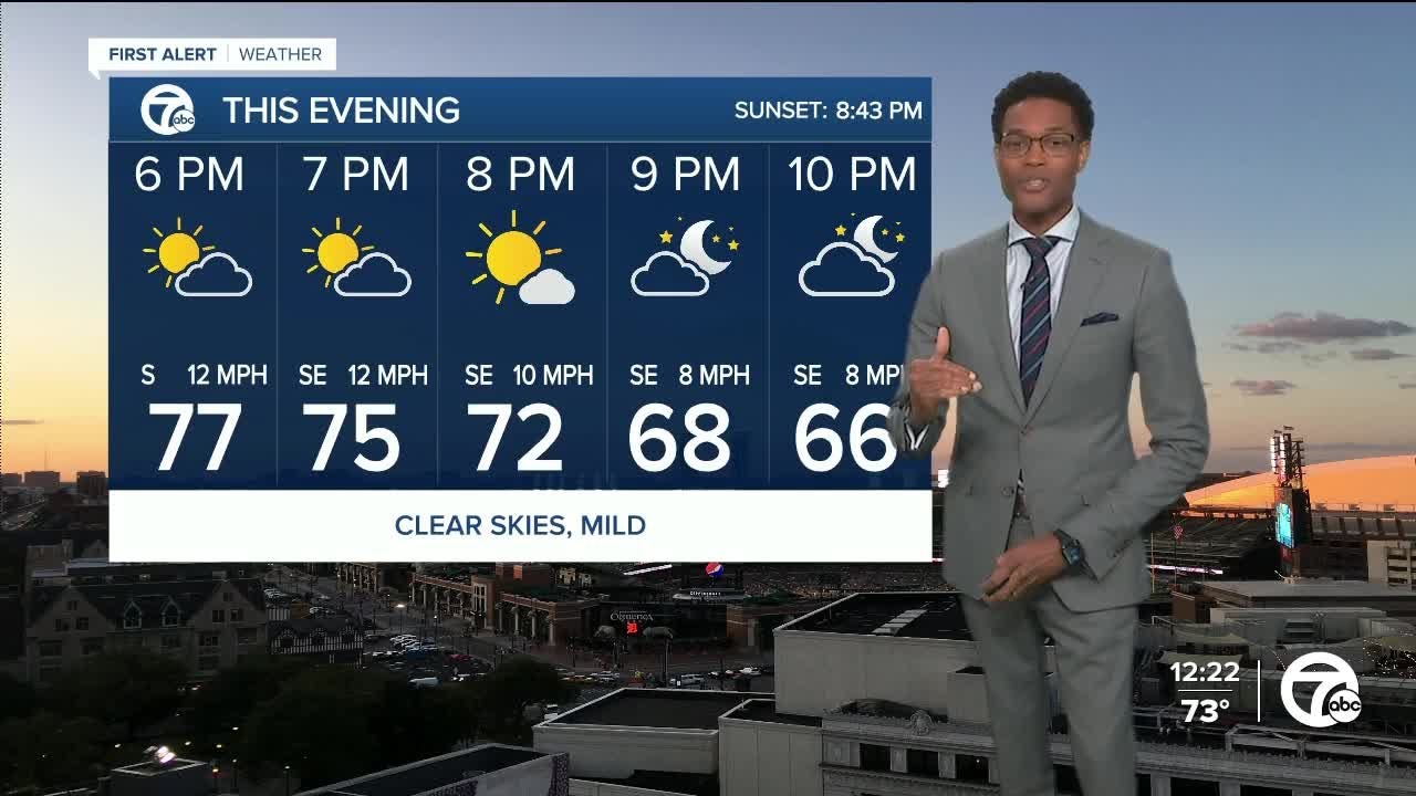 Nice stretch of weather continues - YouTube