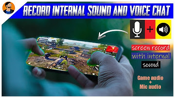 How to Record PUBG Internal And External Audio | Record Game Sound + Voice Chat In PUBG Mobile
