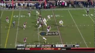 Notre Dame at Oklahoma Highlights