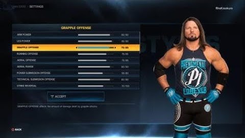 [WWE 2K23 Issue] UNIVERSE Mode Attribute Sliders Too Sensitive (See Description)