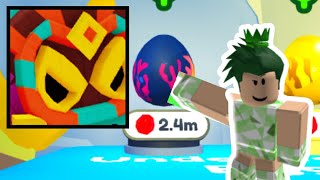 Hatching for the huge tiki dominus! Pet simulator x