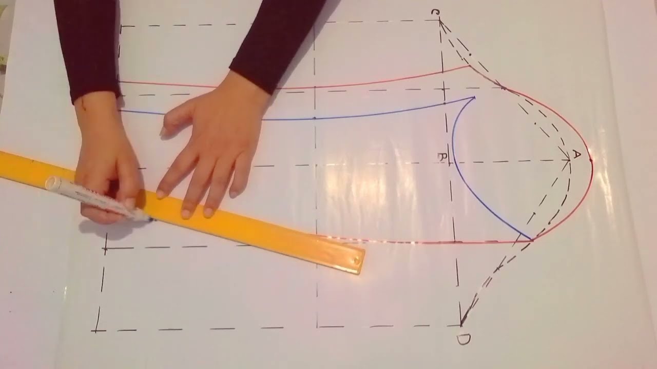 Mudah Membuat Pola Lengan Jas