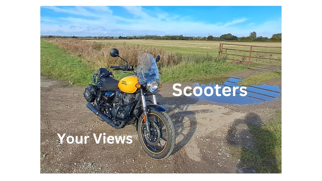 Meteor Ride Royal Enfield Meteor ride, and a talk about Scooters - YouTube