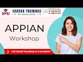 Appian workshop  appian tutorial for beginners  harsha trainings