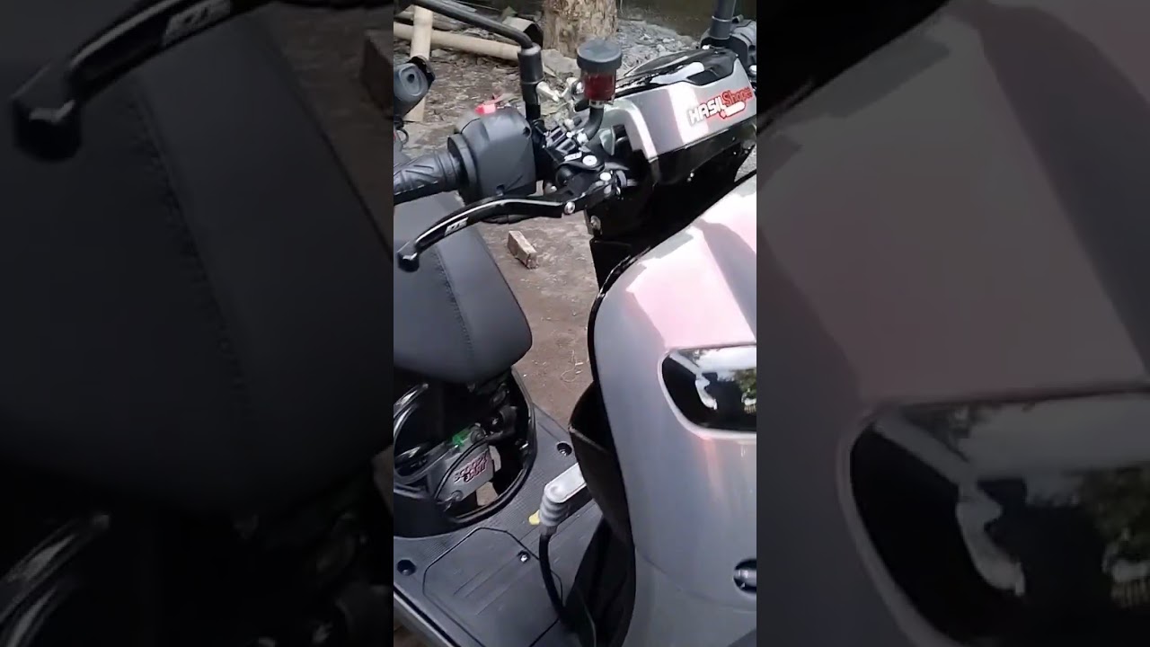 Garang bro, cek Sound Knalpot standar bobol pada Scoopy bore up....