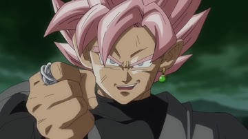 Goku Black and his Comically Large Spoon.
