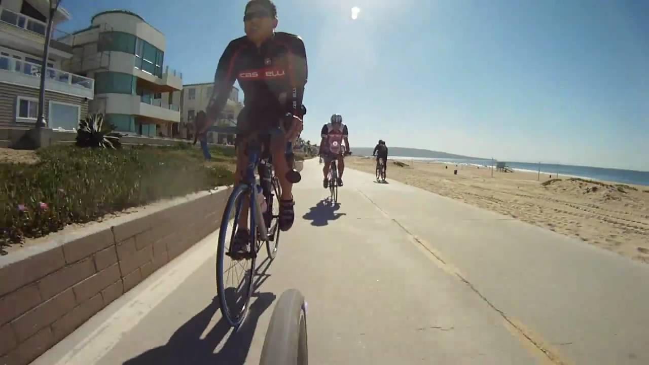 Cycling Manhattan Beach California The Strand Bike Path Gopro Hd Cycling Manhattan Beach California The Strand Bike Path Gopro Hd You