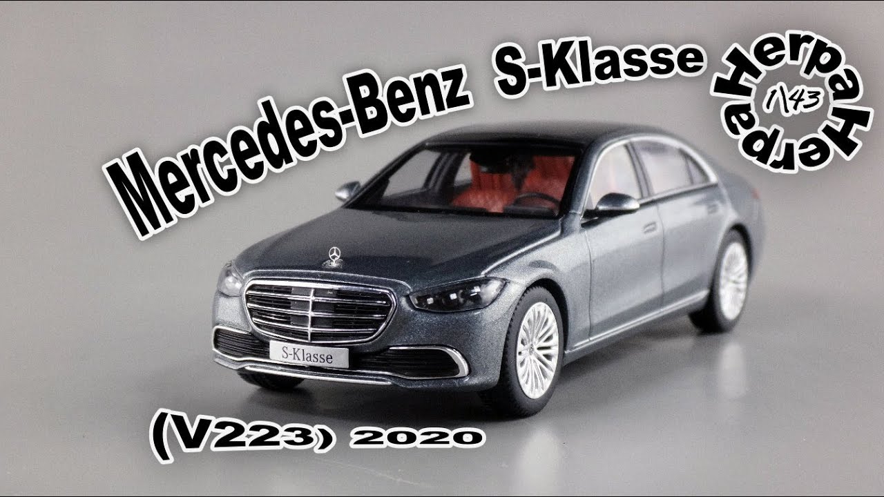 Mercedes-Benz S-Klasse V223 2020 (Herpa) 1# - YouTube