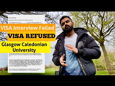 Another UK Student VISA REJECTED | Glasgow Caledonian University Urdu | Hindi