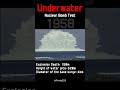 Underwater Nuclear Bomb Test. Tsunami Boom 😱🌊 #nuclear #bomb #military #explosion