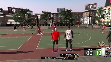 Two way pass first point grind 2K20 #TrulyBlessed #TBRC