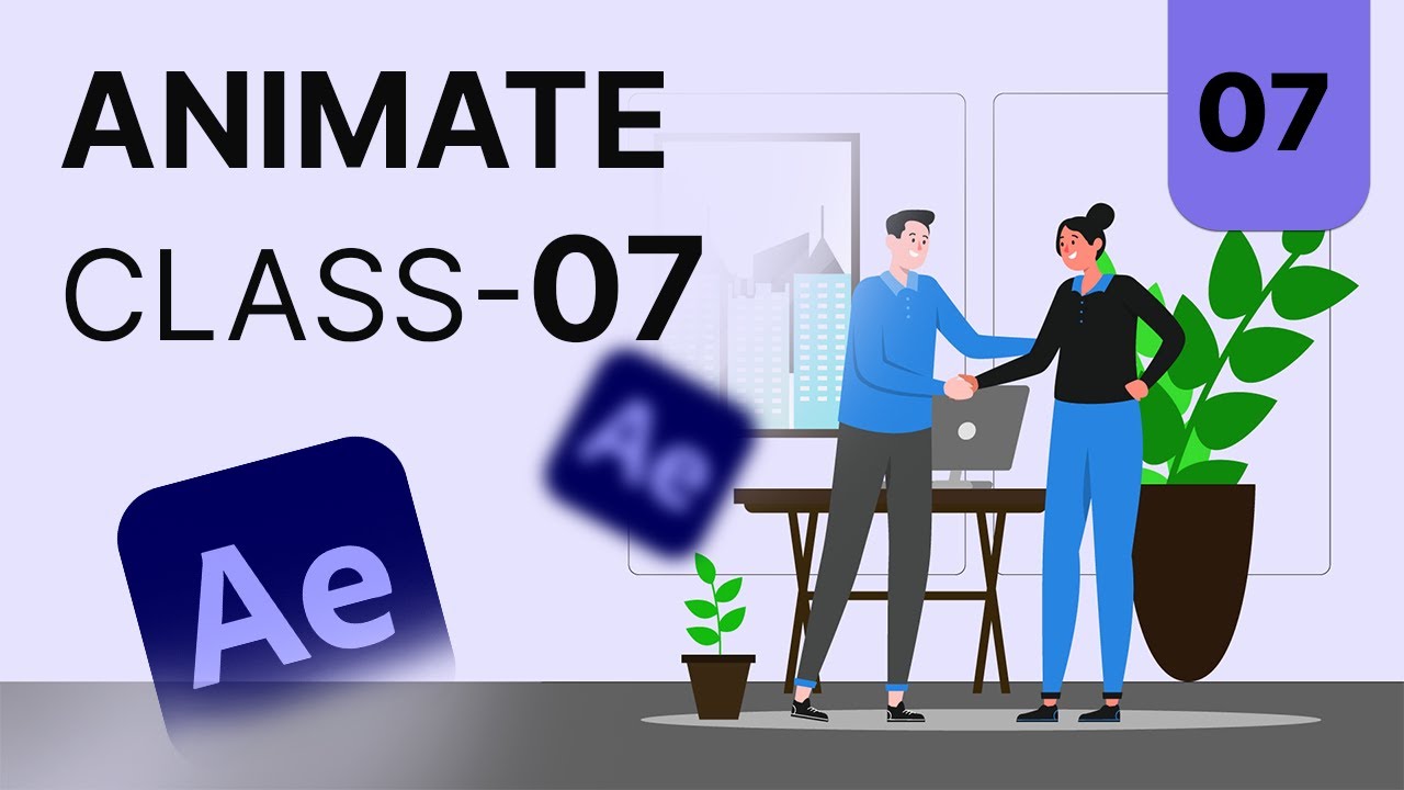 How To Animate Shake Hand Character With The Help of After Effect ...