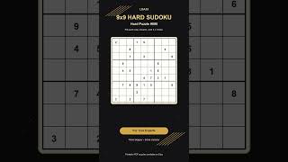 Details Hard Sudoku Challenge #095 Update