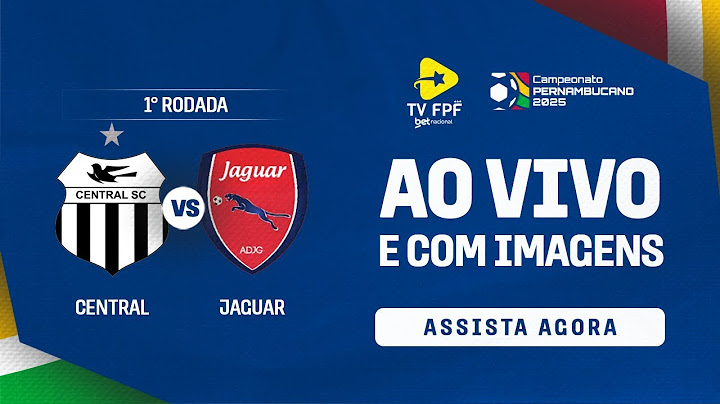 JOGO COMPLETO: CENTRAL X JAGUAR | CAMPEONATO PERNAMBUCANO 2025 | 1ª RODADA