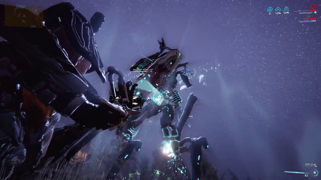 Warframe: Solo Eidolon Teralyst Kill Test. - YouTube
