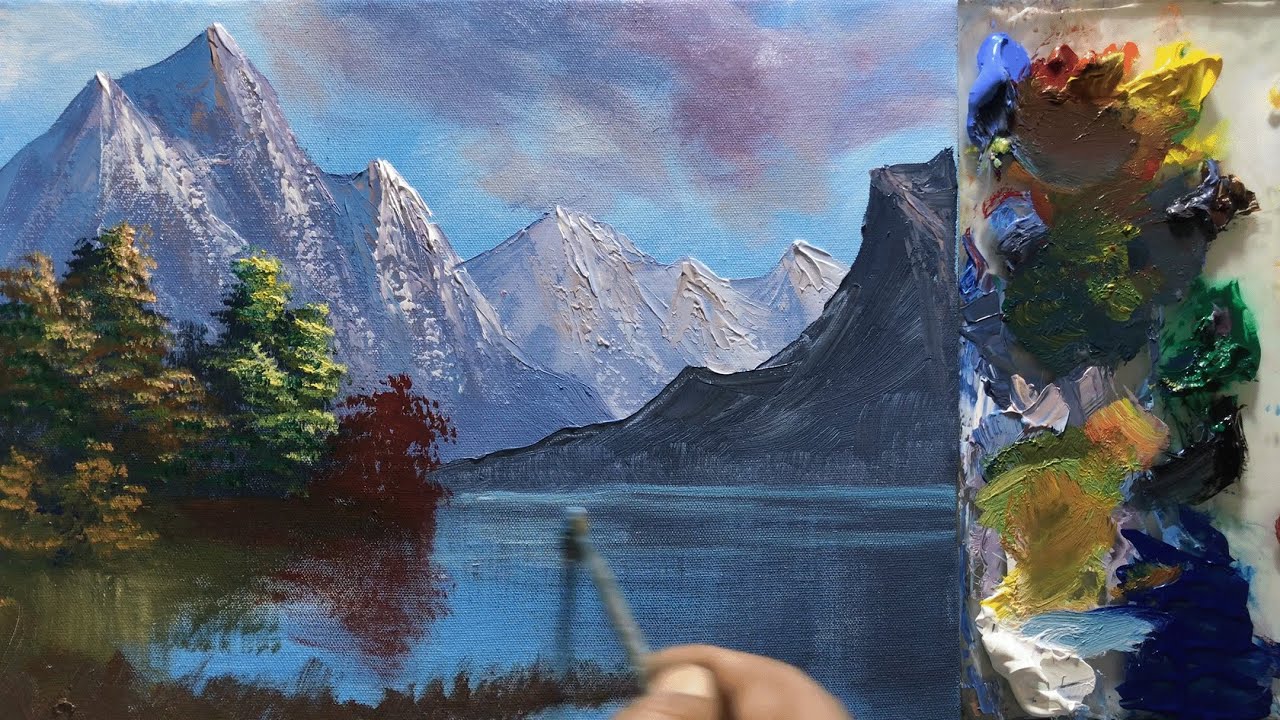 Acrylic Landscape Painting In Time Lapse Easy Landscape Painting Maxresdefault