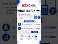 Input Tax Credit (ITC)