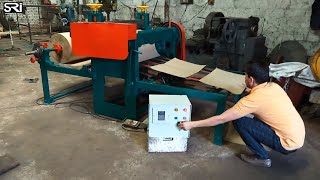 Paper Reel to sheet cutting machine in india, Paper plate reel roll cutting machine, paper cutter