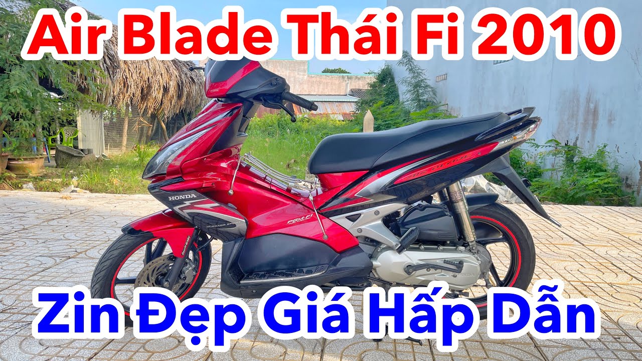 Cần bán xe AIR BLADE Thái tem hoa văn đời 2008  0938663002  5giay
