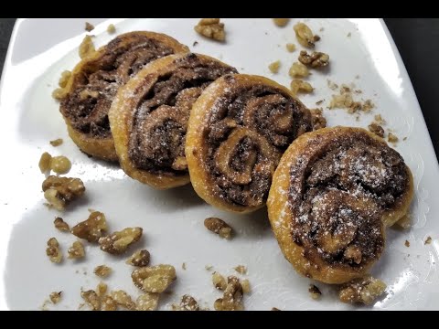Βίντεο: Πώς να φτιάξετε μπισκότα σφολιάτας από καρύδια