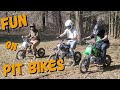 Playing with Pit Bikes