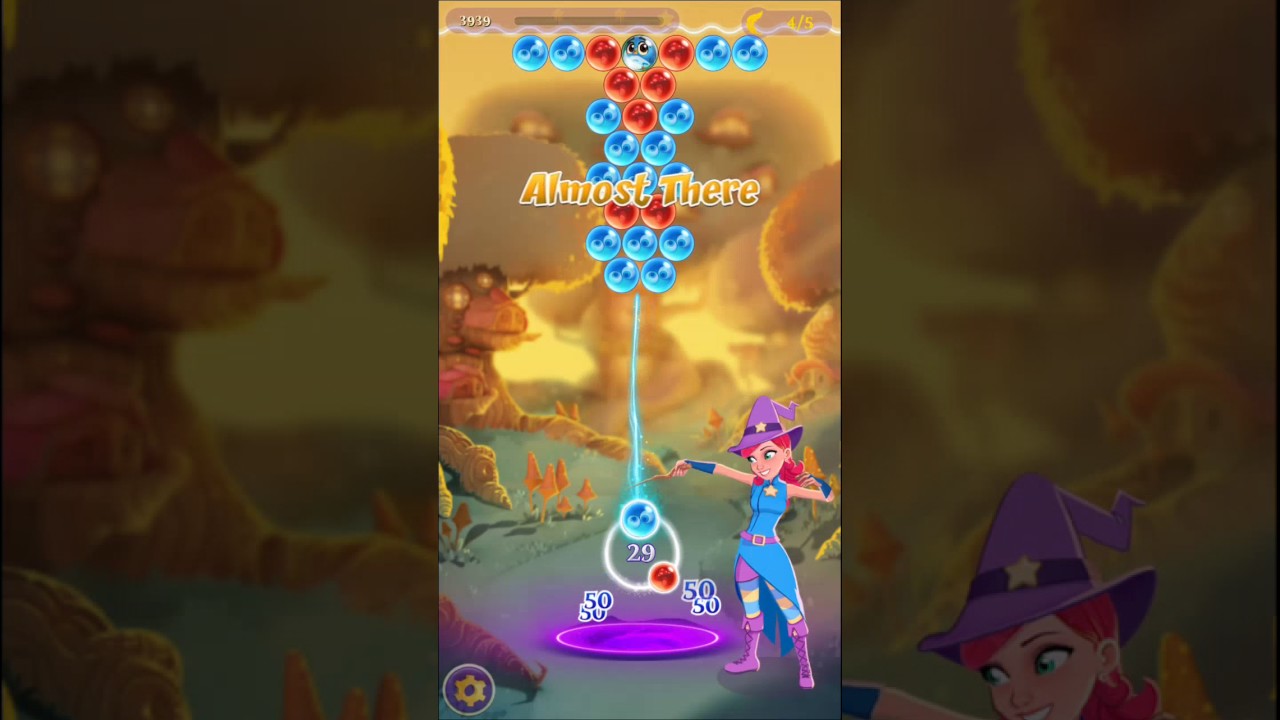 Mobile Gaming: Bubble Witch Recording - YouTube