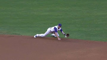 STL@ARI: Ahmed dives to his left, nabs Holliday