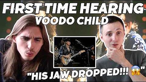 HIS FIRST TIME HEARING SRV–Voodoo Child (Live) | His Jaw DROPPED! #trending  #reaction  #firsttime