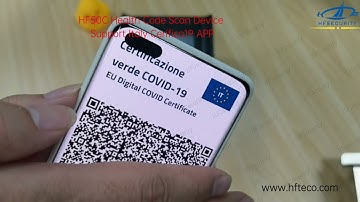 HF50C Health Code Support Italy Verifica 19 App